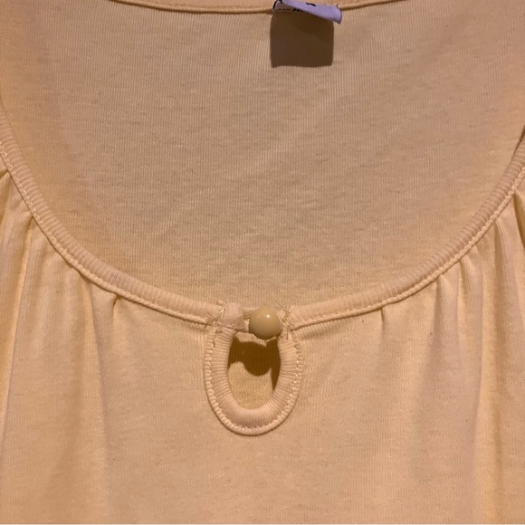 Upfashion Yellow Cap Sleeve Cotton Dress EU 36 US Size 6 - Picture 5 of 12